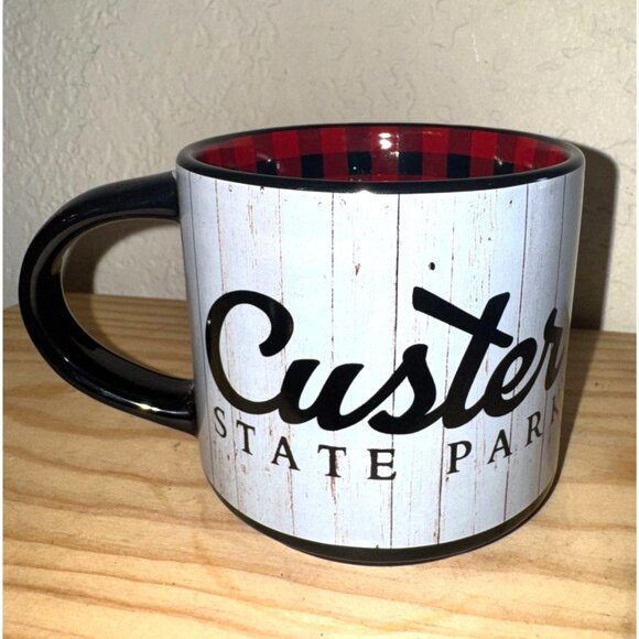 Custer State Park Buffalo Plaid Mug - Picture 2 of 6